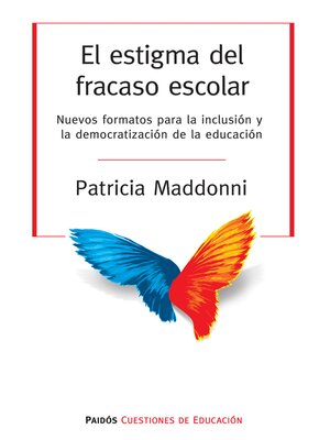 cover image of El estigma del fracaso escolar